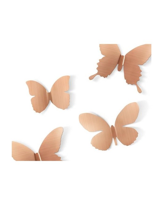 Zestaw Dekoracyjny Mariposa miedziany MIA home