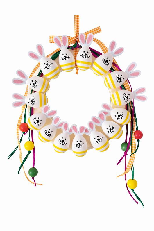 wianki wielkanocne Wielkanocne zajaczki