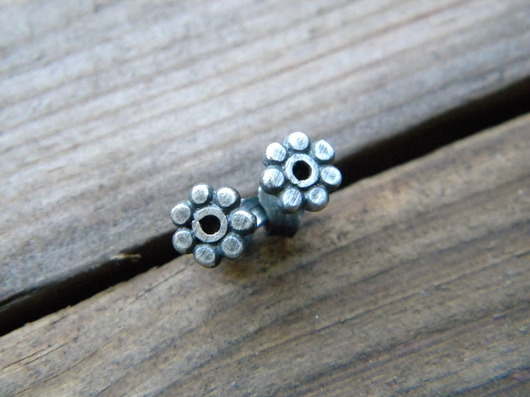 kolczyki wire wrapping miniuś