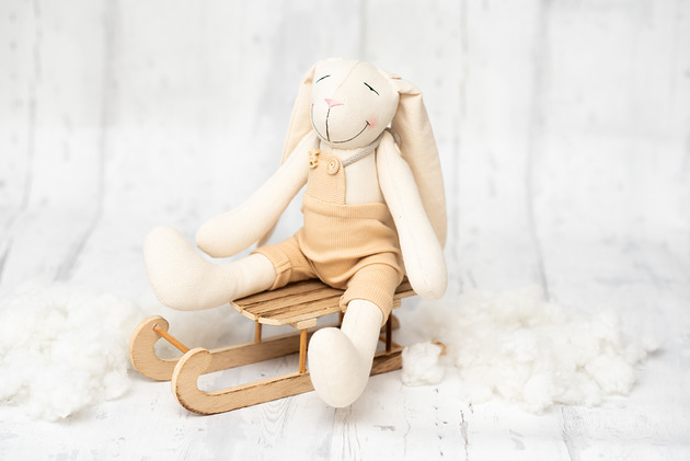 misie i maskotki Królik Prezent Miś Personalizacja