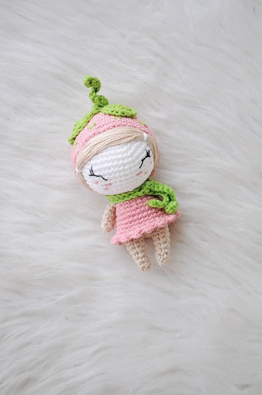 przytulanki dla niemowląt i dzieci Skrzat truskawka