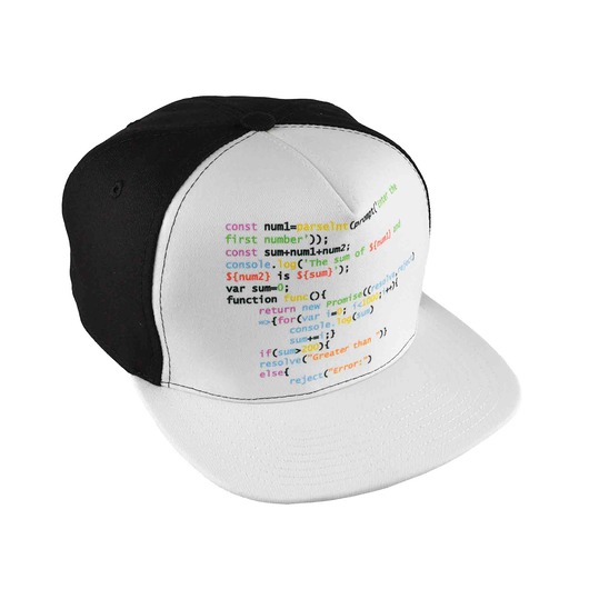 czapki i kapelusze męskie Informatyk - czapka z daszkiem typu Snapback