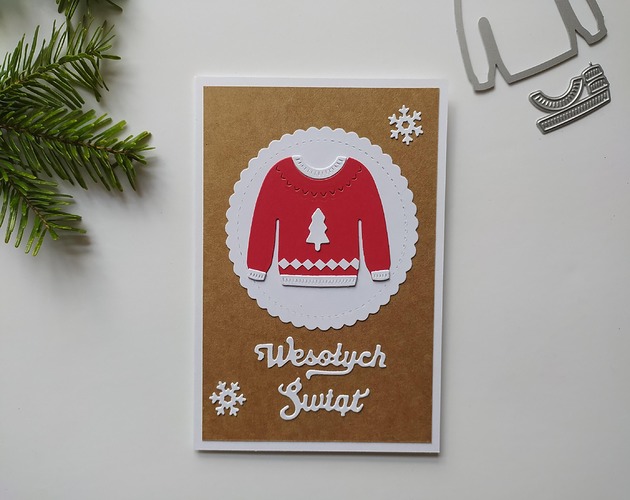 kartki świąteczne Kartka świąteczna "Zabawne swetry"
