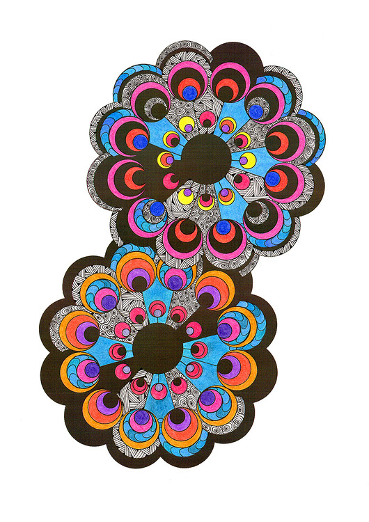 grafiki i ilustracje 88. Zen Folk