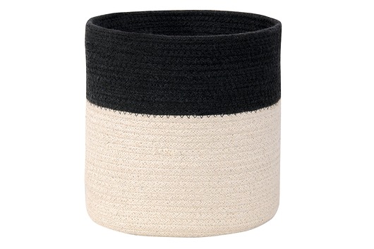 kosze do przechowywania Kosz Basket Dual Black - Natural