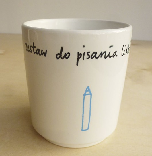 KUBEK - zestaw do pisania listów STEINKELLER