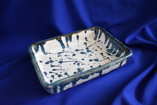 patery i talerze Patera ceramiczna prostokątna