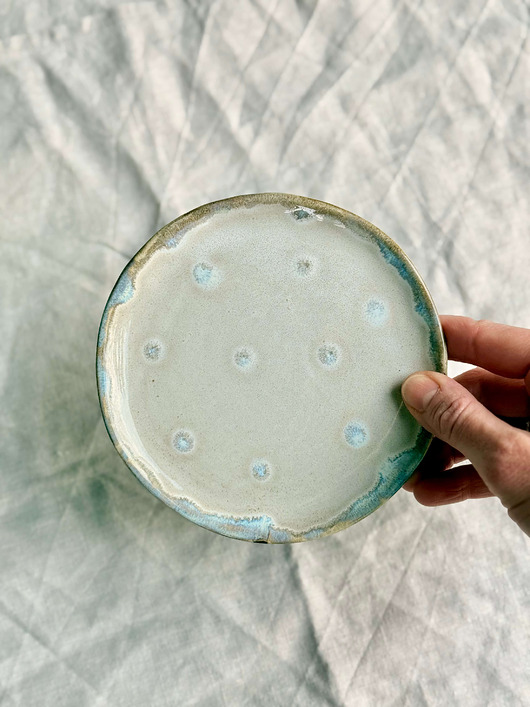 patery i talerze Talerz deserowy Dots