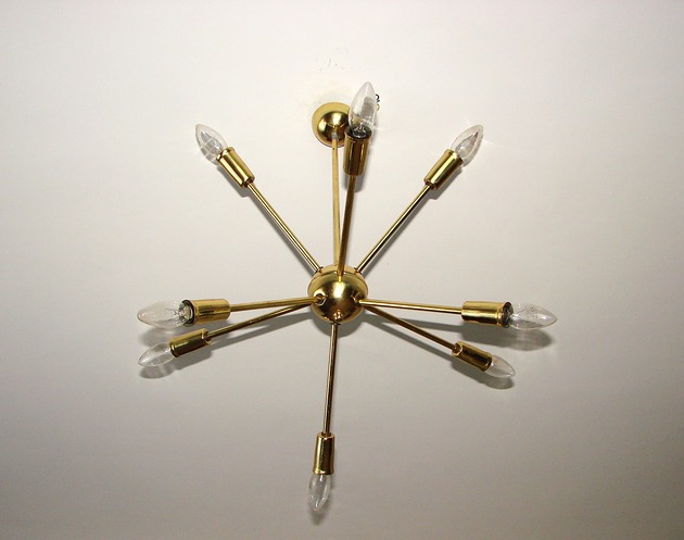 lampy wiszące Żyrandol Mid century, lata 70