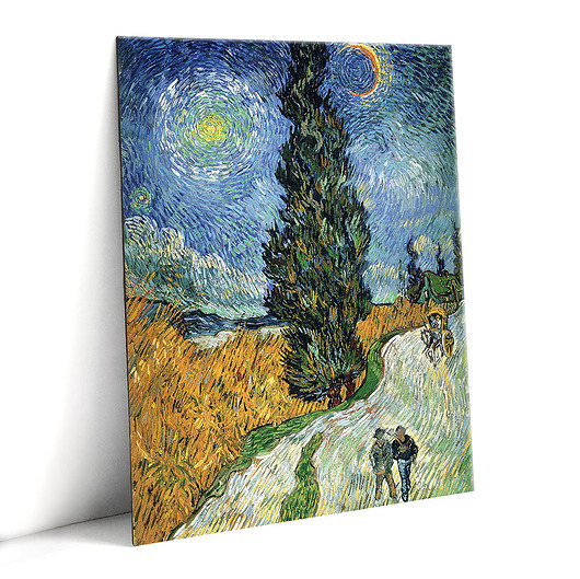 magnesy Droga z cyprysami - Van Gogh - magnes