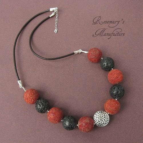 GEMSTONE COLLECTION - Koral i lawa by Matusevic