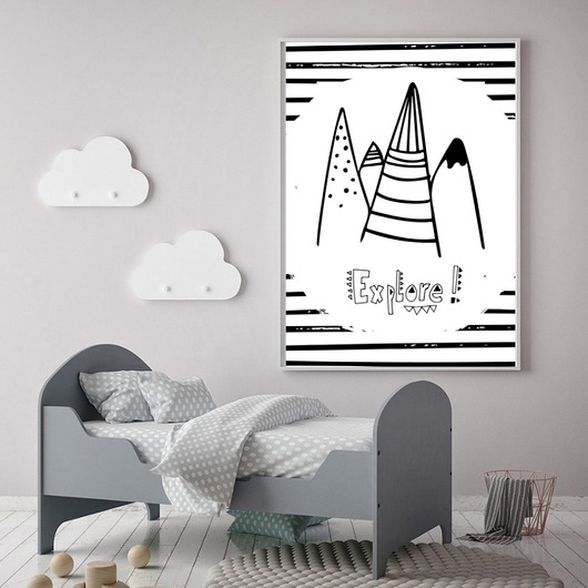 obrazy i plakaty do pokoju dziecięcego explore Skandynawski plakat 