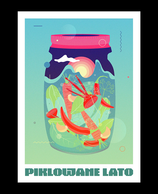 plakaty Plakat Piklowane Lato