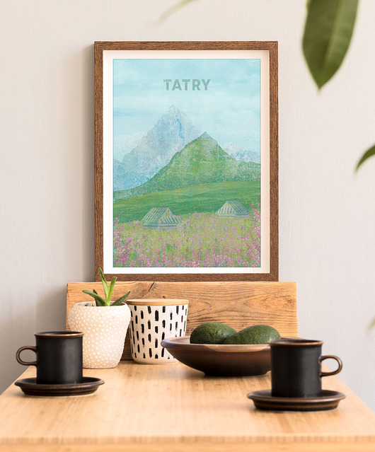 plakaty Plakat Tatry latem - Hala Gąsienicowa