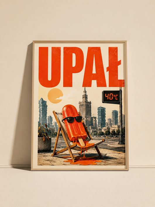 plakaty Plakat - Co za UPAŁ!