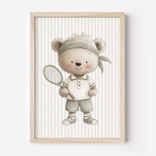obrazy i plakaty do pokoju dziecięcego Plakat Na Ścianę Dla Dzieci Sport nr. 7
