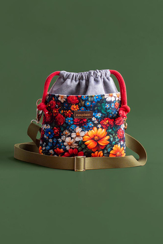 torebki mini Listonoszka handmade z weluru 