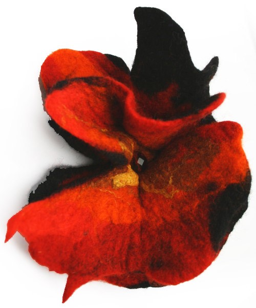 Filcowa Brocha z Jedwabiem - Mariposa filcant
