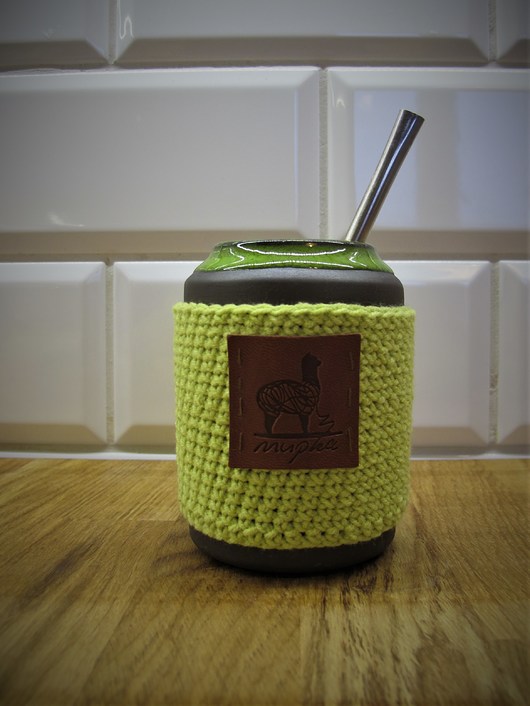 Ceramiczne matero, kubek do yerba mate.  Mupka