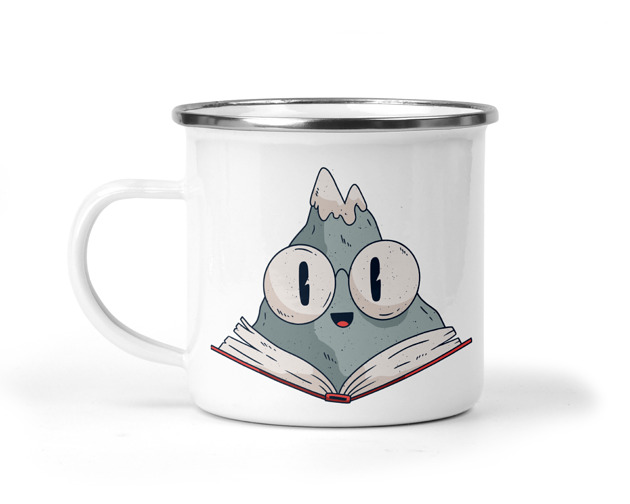 kubki Kubek metalowy książka 4