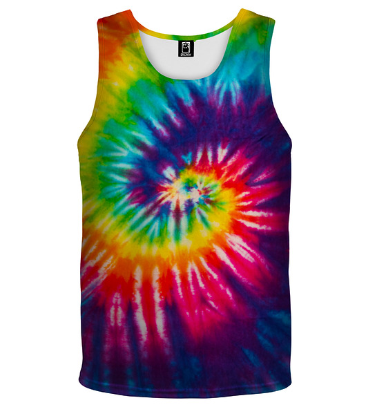 t-shirty męskie DR.CROW Bokserka Męska Tie Dye Blue