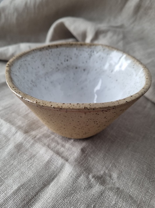 miski i misy Miseczka ceramiczna piegi - 300 ml
