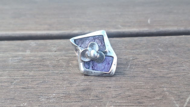 pierścionki - różne Czaroity i wiosna - pierścionek regulowany