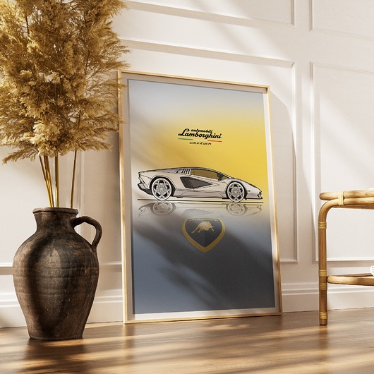 plakaty Plakat Motoryzacja -  Lamborghini Countach