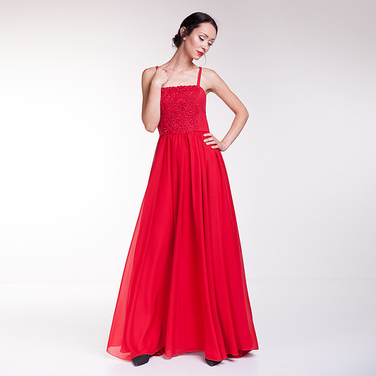 sukienki maxi damskie Suknia Candelaria