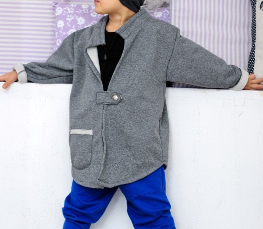 Bluza długa a'la płaszczyk Mizerki Kids