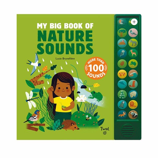 książeczki dla dzieci My big book of nature sounds
