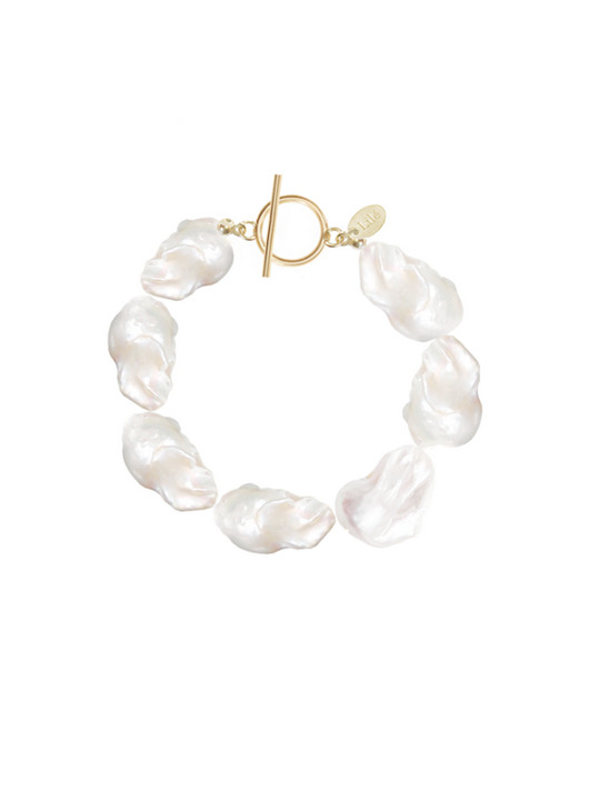 bransoletki z kamieni naturalnych Lucy Baroque Pearl Bracelet