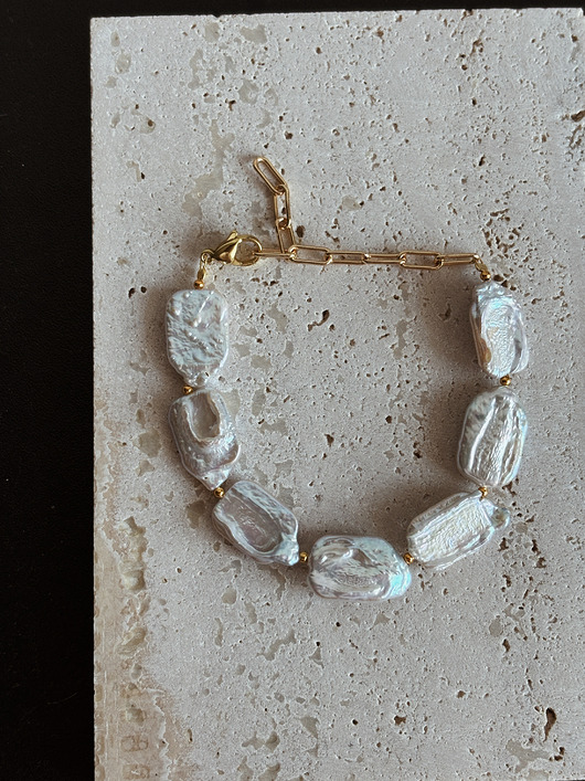 bransoletki - inne Bransoletka Perły naturalne