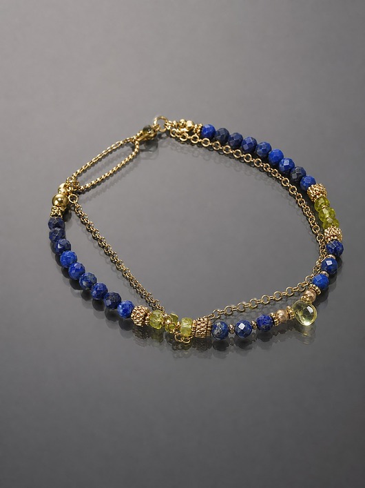 bransoletki z kamieni naturalnych Lapis lazuli vol. 16 - bransoletka /07.07.25/ Szlachetna kolekcja