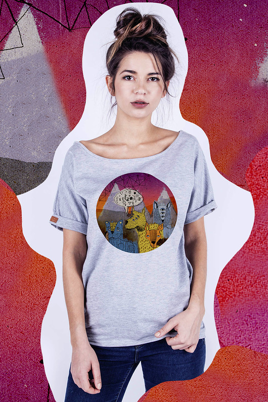 T-shirt damski 'mars' dziendobry