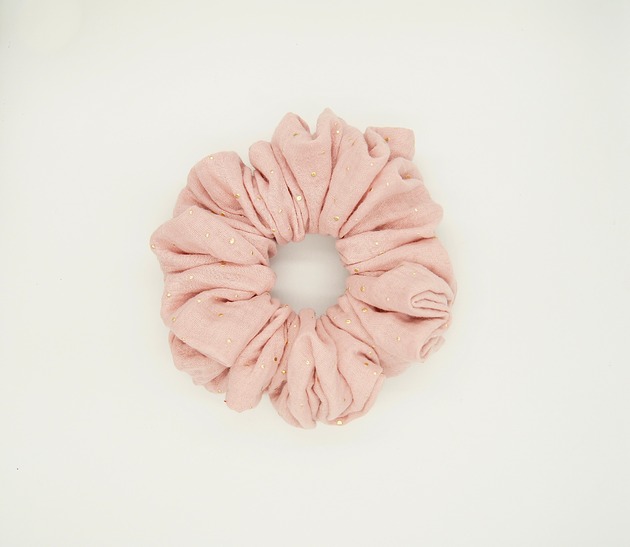 gumki do włosów Scrunchie muślinowa gumka do włosów
