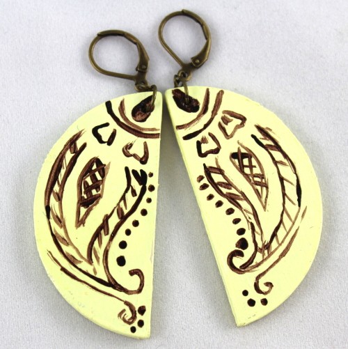Kolczyki mehndi II Cingari