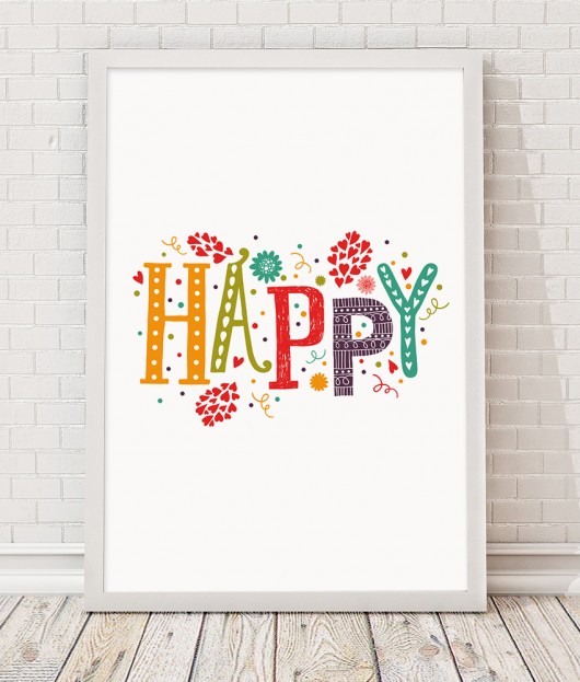 Obrazek A3 - Happy Desihome