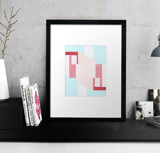 Plakat Grafika autorski wzór "City 4" ThinLine