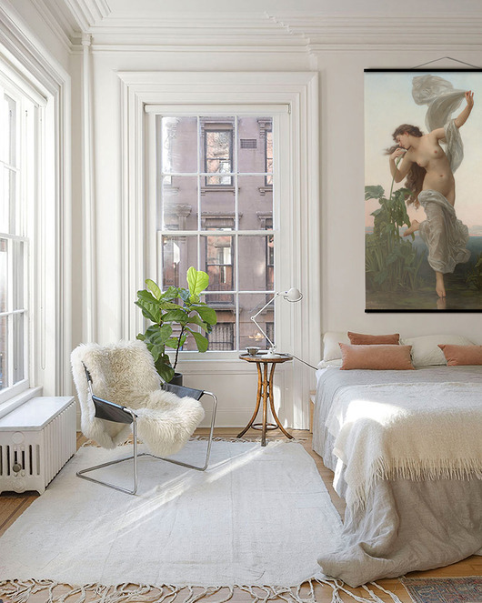 grafiki i ilustracje Duży obraz na płótnie -  Aurora - William Adolphe Bouguereau