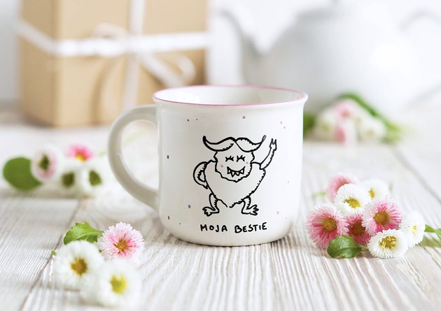 kubki Kubek Mojej Bestie, dla najlepszej przyjaciółki