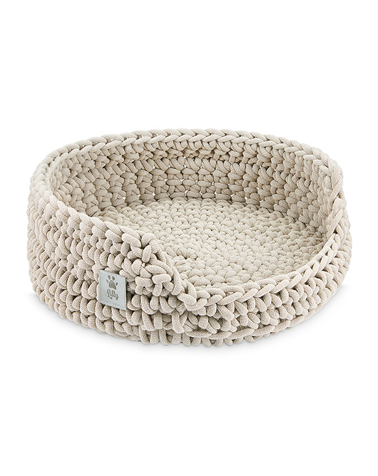 Legowisko dla kota COTTON sand beige Lillabel Pet Brand