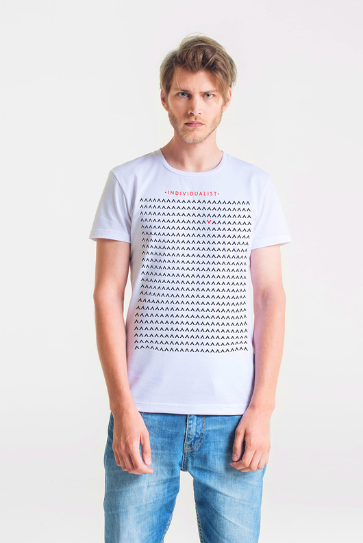 INDIVIDUALIST Męski T-shirt GAU great as You