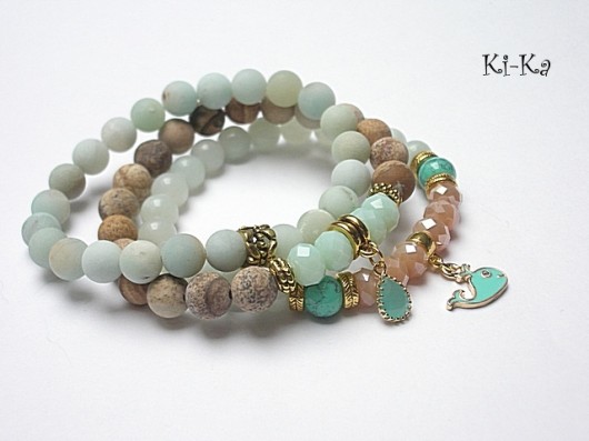 Mint and beige  /02.02.15/ - set KiKa pracownia