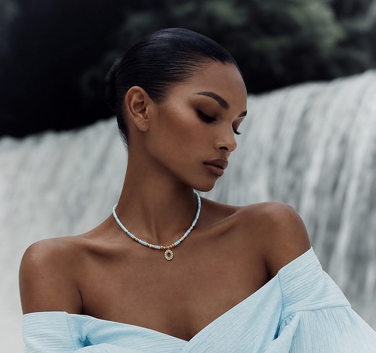 chokery Akwamaryn choker vol. 14 /naszyjnik/ 13.10.25 - Szlachetna kolekcja