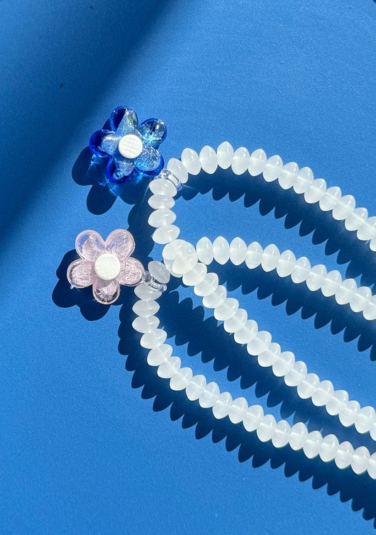 chokery OUTLET: Choker Kwiatek - różne kolory