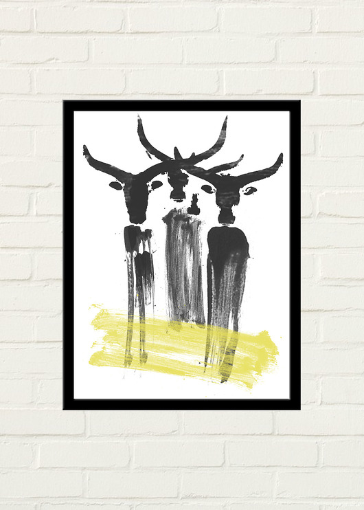 Buffalo Plakat GAU Home