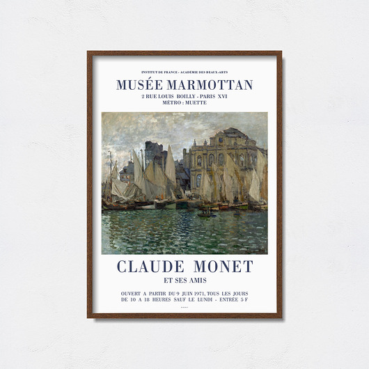 plakaty Claude Monet - Exhibition Poster