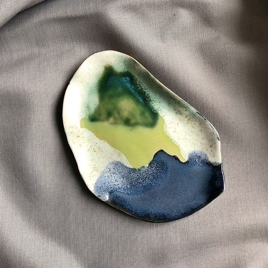 pojemniki na biżuterię Ceramiczny talerzyk Kolory 3