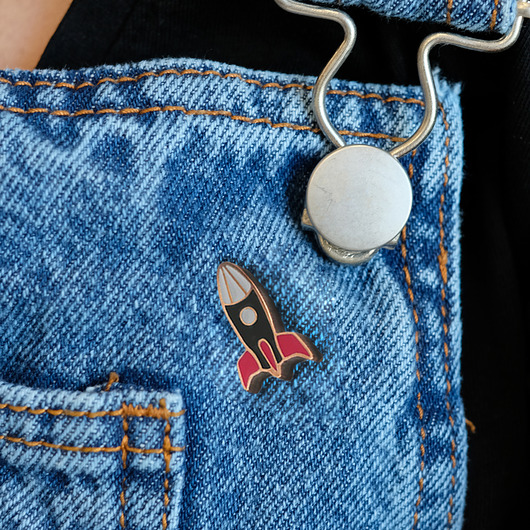 przypinki Pin rakieta "Space Rocket"